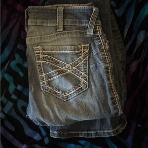 Ariat Women's Flare Jeans in Classic Blue